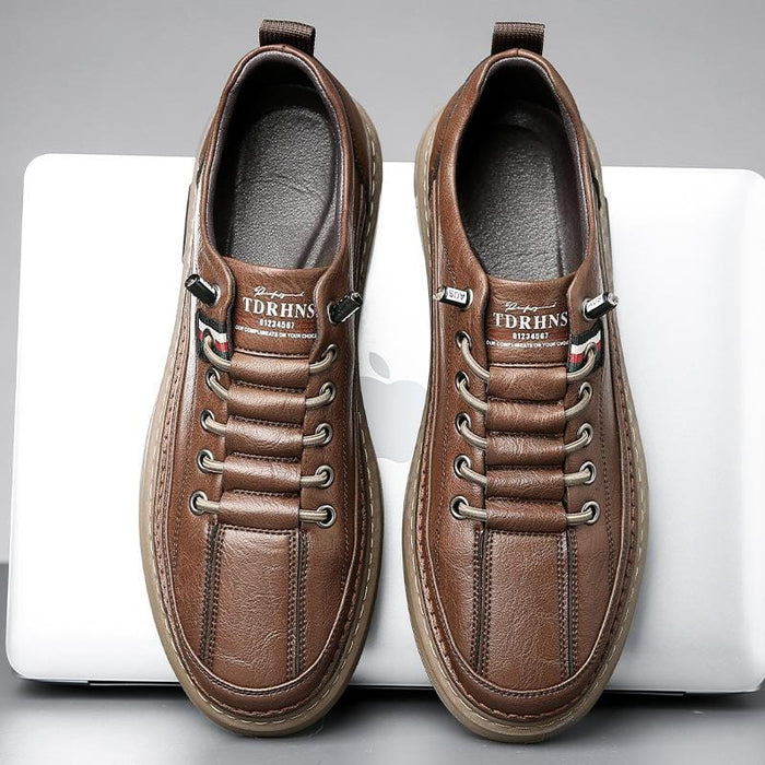 Vinny genuine leather casual trainers
