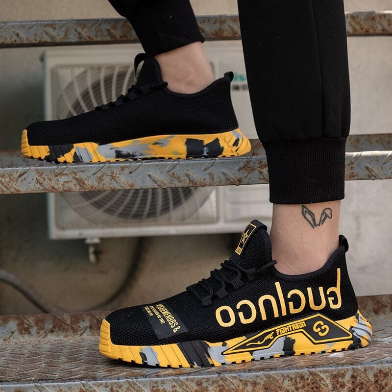Indestructible hard-wearing shoes for men