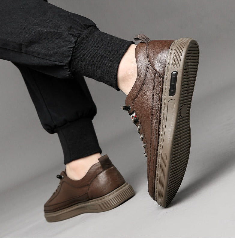 Vinny genuine leather casual trainers