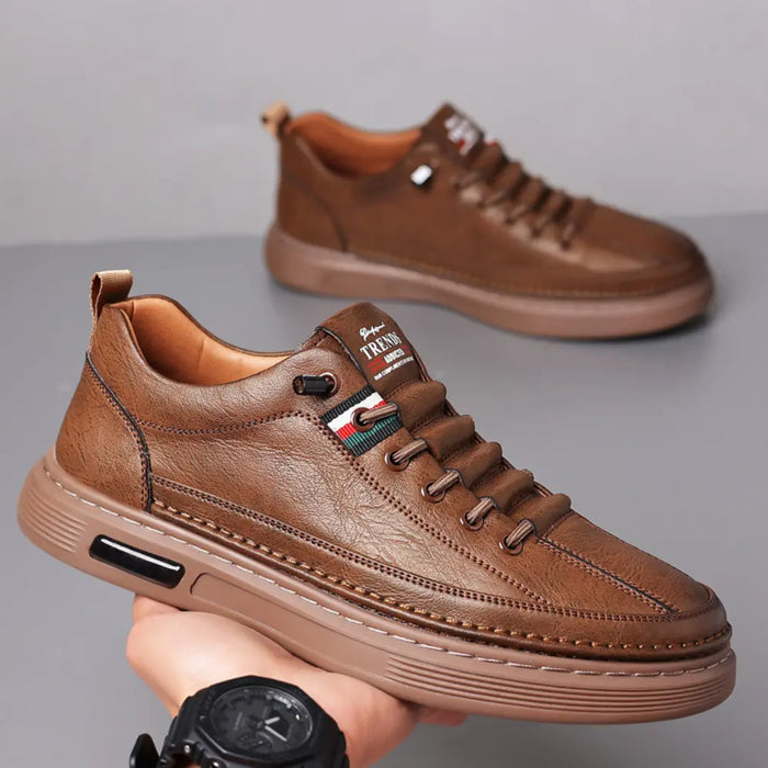 Vinny genuine leather casual trainers