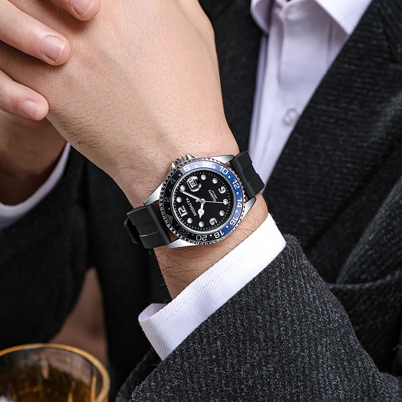 Luxury quartz watch for men