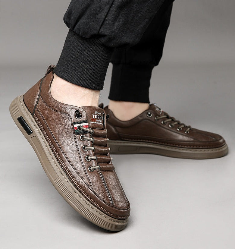 Vinny genuine leather casual trainers