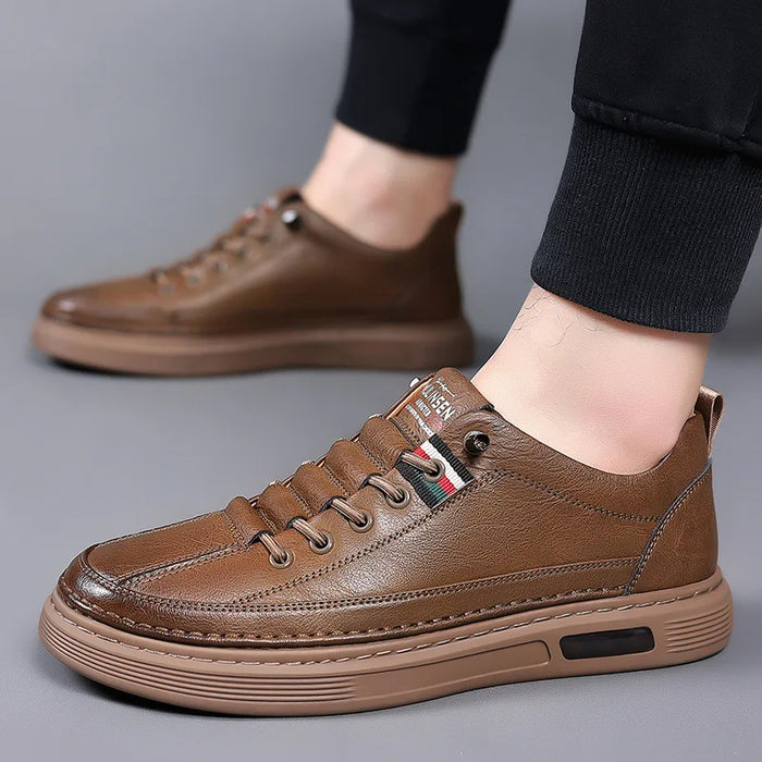 Vinny genuine leather casual trainers