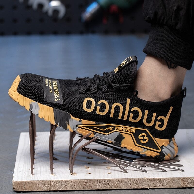 Indestructible hard-wearing shoes for men
