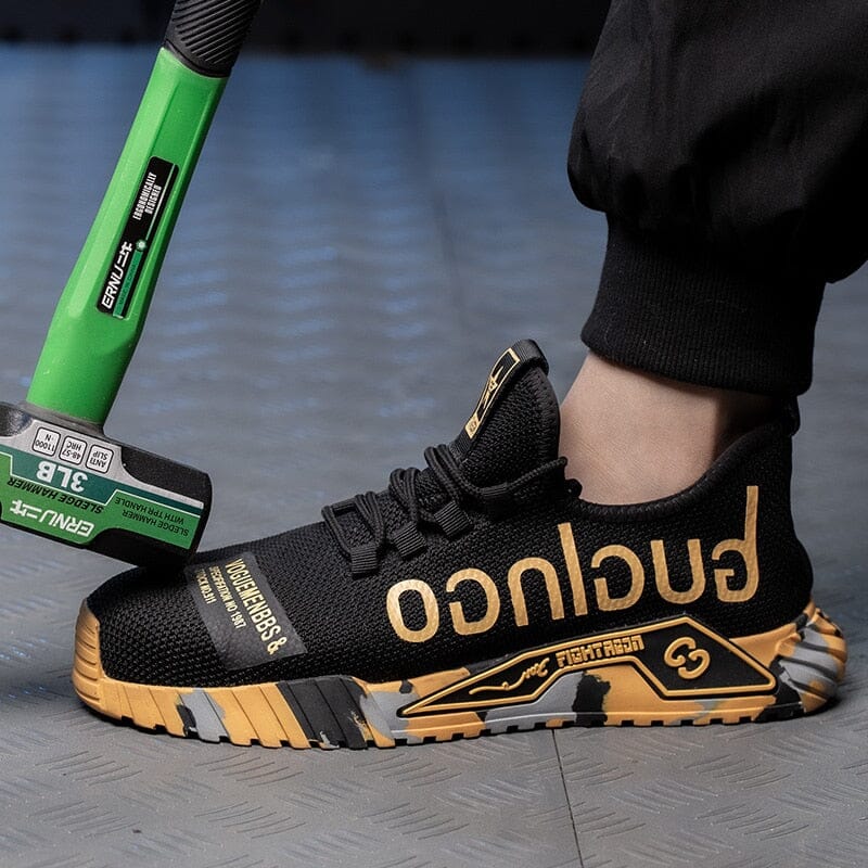Indestructible hard-wearing shoes for men
